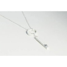 dconstruct Concrete Fractured Lariat White Silver CON-J-FR-N-LOOP-WS