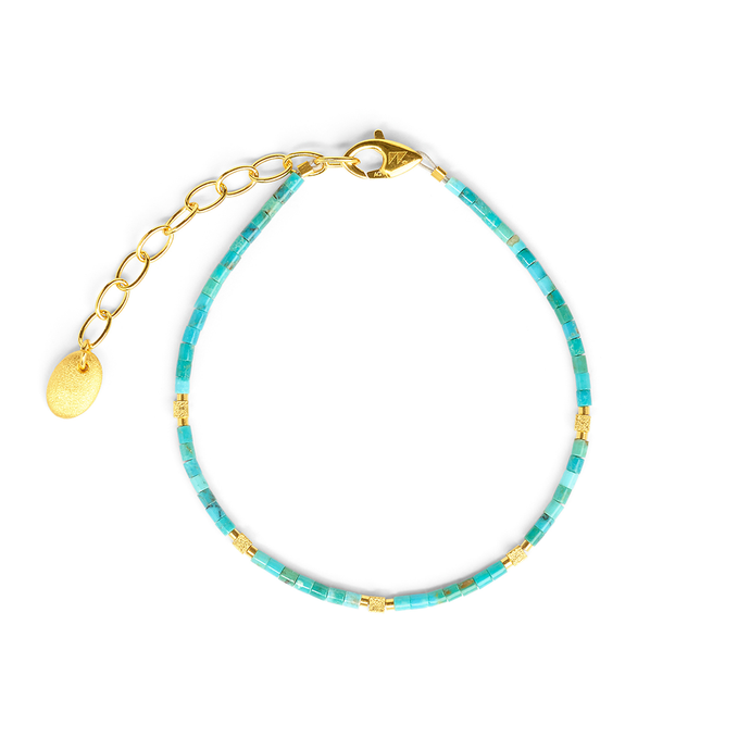 Bernd Wolf Cubiliani Turquoise Bracelet 82040256