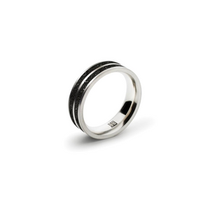KONZUK Diamond Dust Concrete 6mm Ring KMR169DD