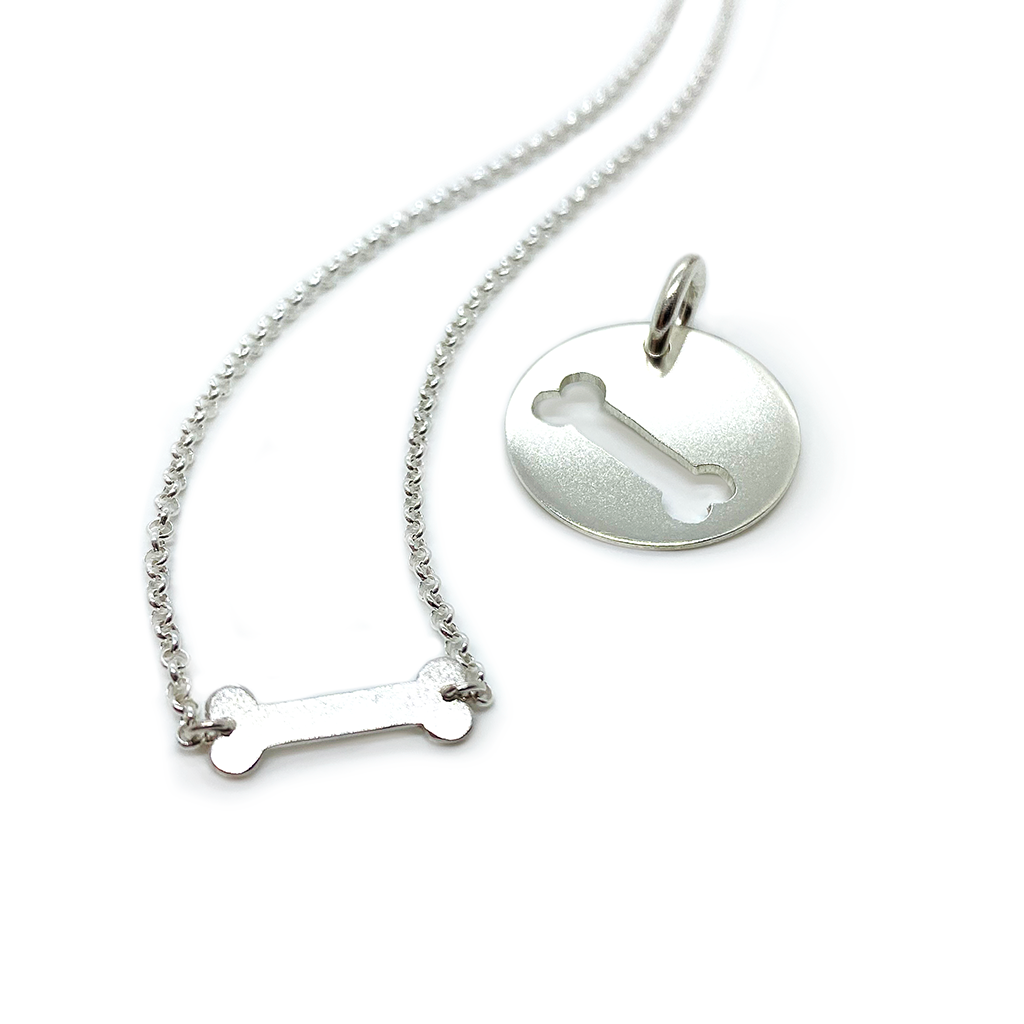 Slashpile Dog + Human Bff Necklace Set