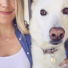 Slashpile Dog + Human Bff Necklace Set