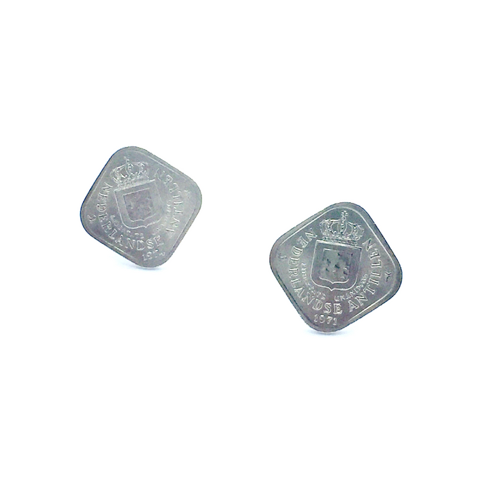 Cuff Stuff Dutch Antilles Nickel Cufflinks CU0DA1