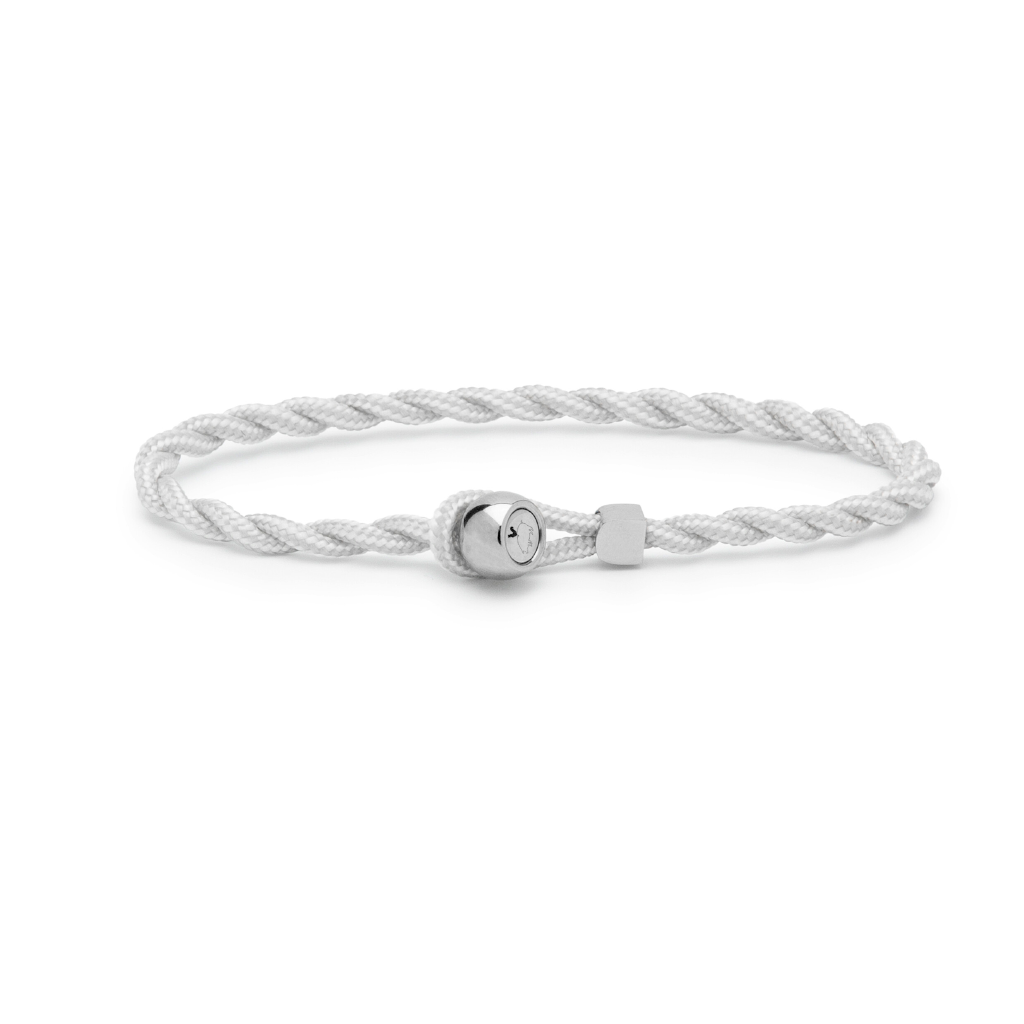 Pig & Hen Easy Ed White Light Gray Bracelet P34-110812