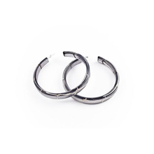 dconstruct Large Ecoresin Hoops Lasso Natural Black LN-EBH