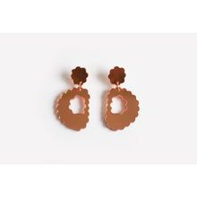 dconstruct Scallop Drop Earrings Reflect Copper RFC-ESCD
