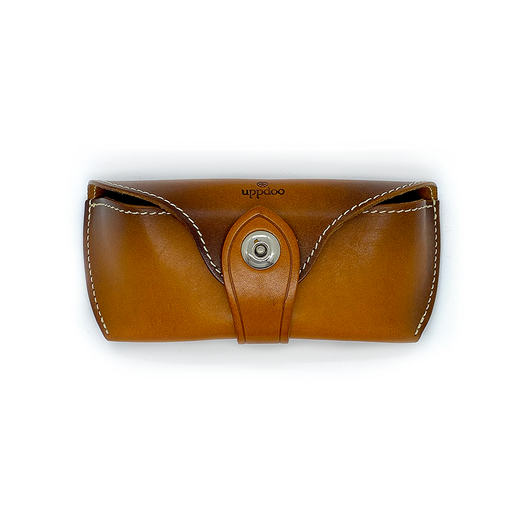 Uppdoo Explore Glasses Case Caramel