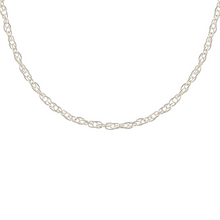 Kris Nations Extra Large Rope Chain Necklace Silver N864-S