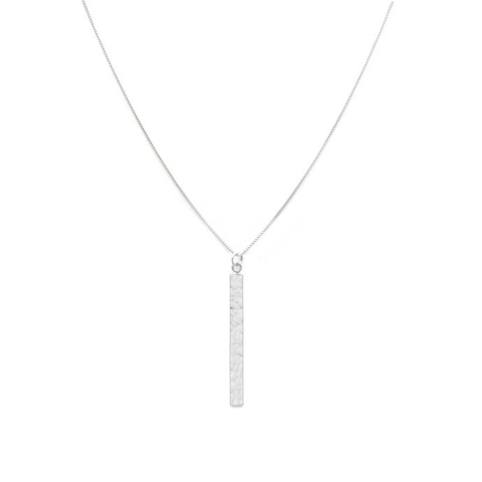 Laughing Sparrow Flat Hammered Pendant 311