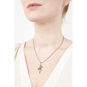 Silver Seasons Flowering Myrtle Pendant 8196BZWP