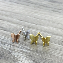 jj+rr Folded Butterfly Earrings E567