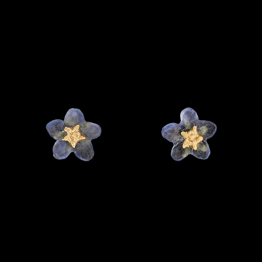 Silver Seasons Forget Me Not Petite Studs 3271BZ