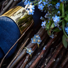 Silver Seasons Forget Me Not Ring 8438BZ