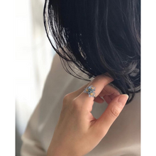 Silver Seasons Forget Me Not Ring 8438BZ