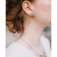 Silver Seasons Forget Me Not Triple Flower Studs 3272BZ