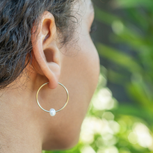 Kris Nations Freshwater Pearl Featherweight Hoops E708-G-TRQ