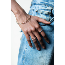 Laughing Sparrow Bead Ring