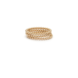 Laughing Sparrow Bead Ring Gold 212
