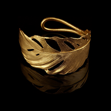 Silver Seasons Gold Feather Cuff 7252BZG