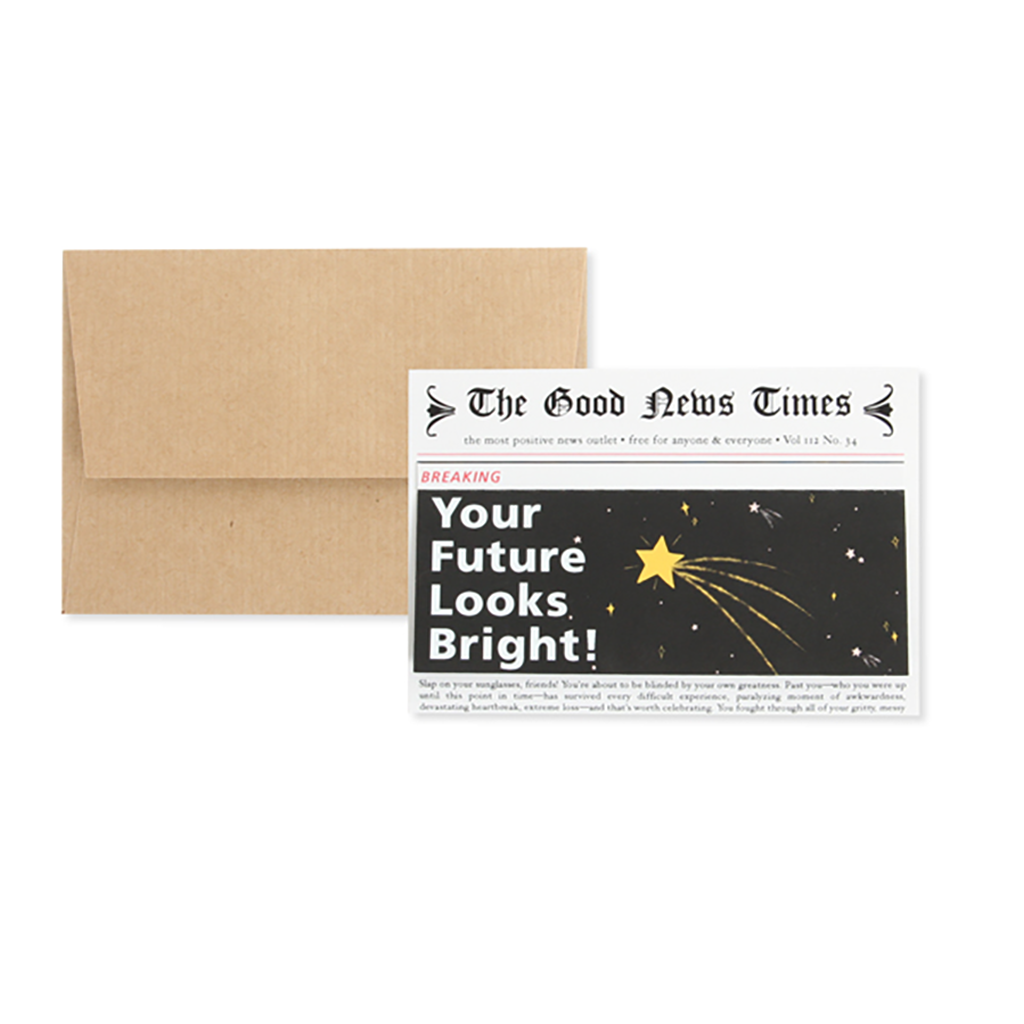 Dear Alchemy Good News Mini Greeting Card DAL032