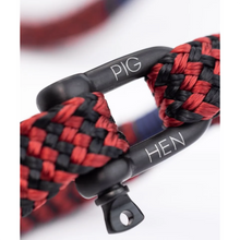 Pig & Hen Gorgeous George Brick Red Black Bracelet P14-294900