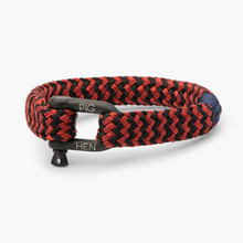 Pig & Hen Gorgeous George Brick Red Black Bracelet P14-294900