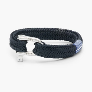 Pig & Hen Gorgeous George Navy Bracelet P14-63000