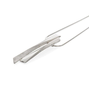 Pamela Lauz Grass Duo Silver Pendant GRA-S002-16