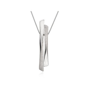 Pamela Lauz Grass Duo Silver Pendant GRA-S002-16