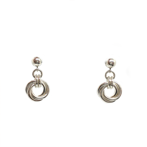 Lisa Ridout Half Love Knot Earrings