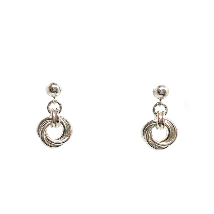 Lisa Ridout Half Love Knot Earrings