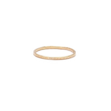 Laughing Sparrow Hammered Simple Stacker Ring Gold-filled 204-01