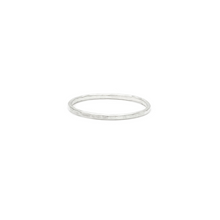 Laughing Sparrow Hammered Simple Stacker Ring Sterling Silver 203-01