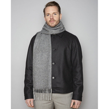 Foxford Woollen Mills Oxford & Pearl Herringbone Cashmere Scarf 4259/K10