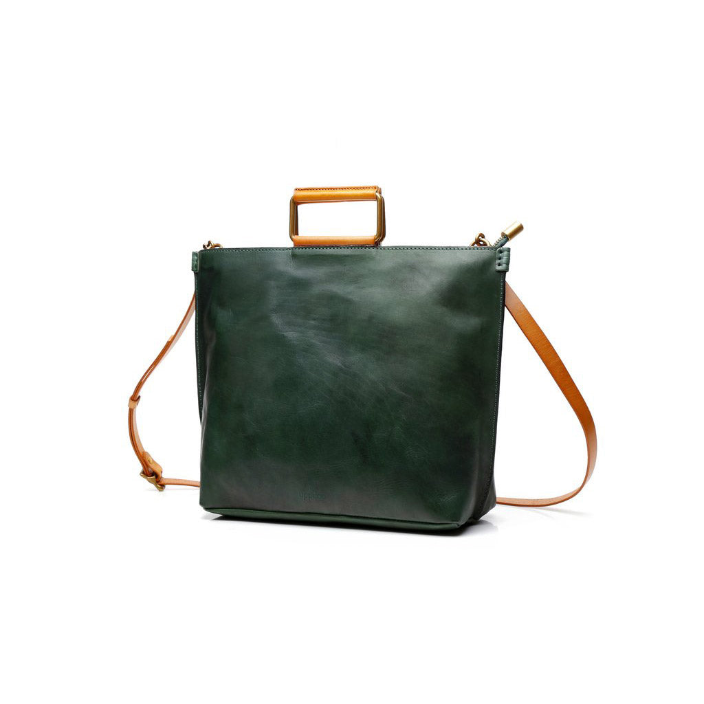 Uppdoo Joy Classic Tote Hunter Green