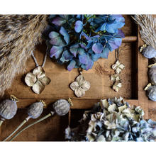 Silver Seasons Hydrangea Pendant 8333BZ