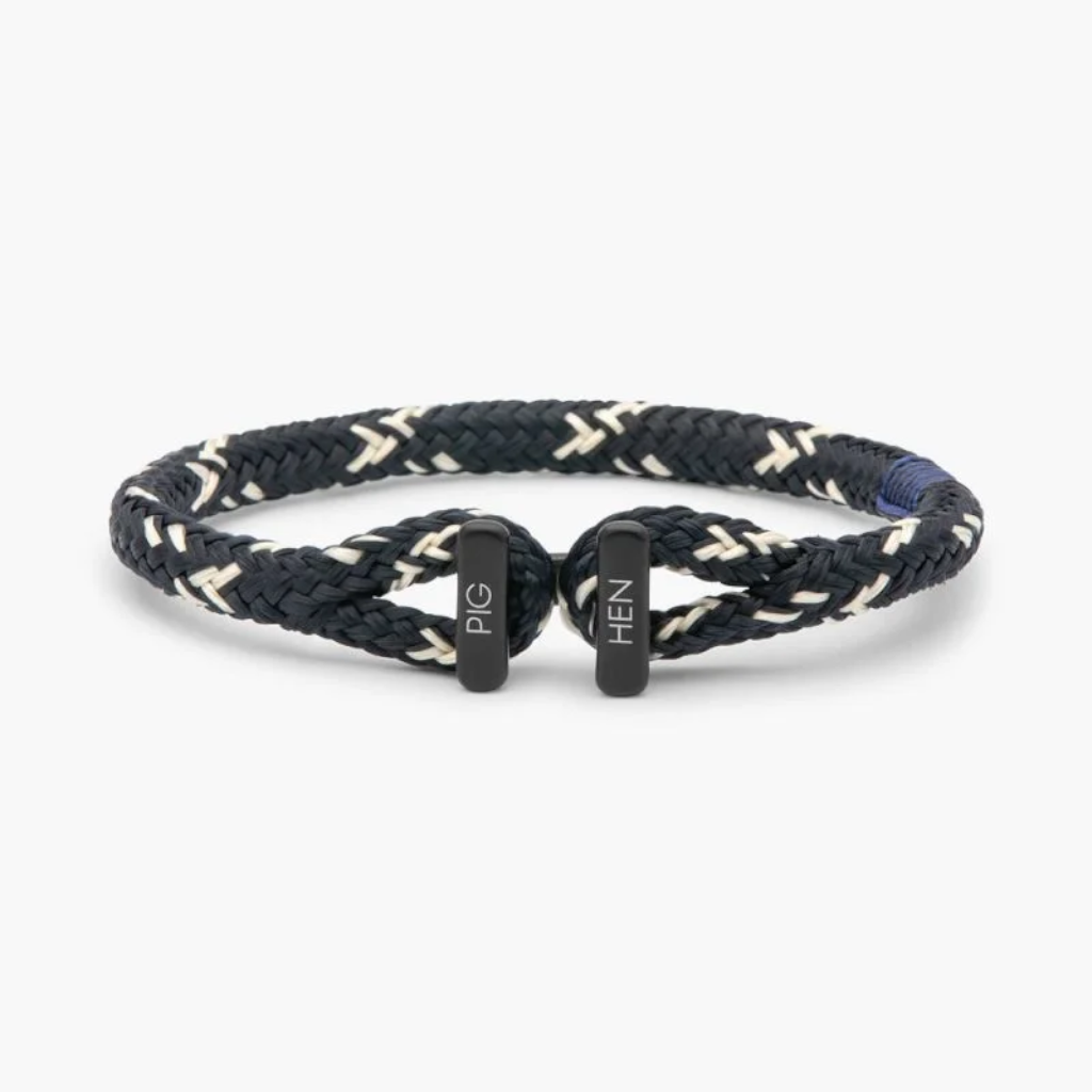 Pig & Hen Icy Ike Navy Ivory Bracelet P20-263120