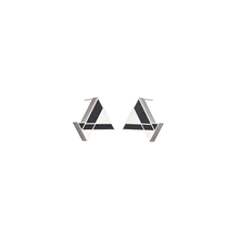 KONZUK Imperial Hotel Triangle Studs FLW-IG-TRISTUD-S-K