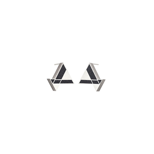 KONZUK Imperial Hotel Triangle Studs FLW-IG-TRISTUD-S-K