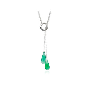 Pamela Lauz Infinity Lariat Green Onyx INF-S063
