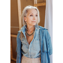 Michelle Ross Ion Pearl Earrings CE23