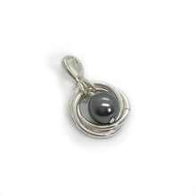 Lisa Ridout Jackie O Pendant Dark Grey