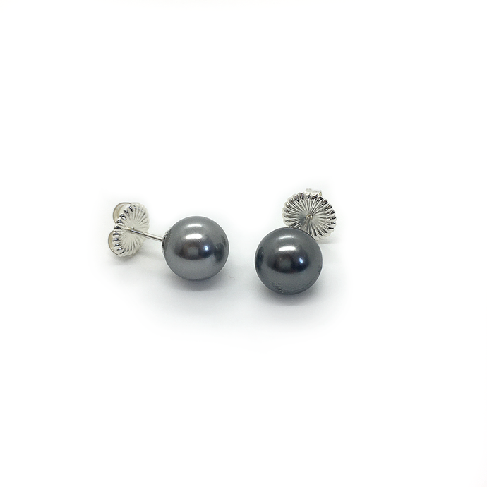 Lisa Ridout Jackie O Studs Dark Grey