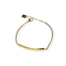 jj+rr Jules Bar Bracelet Gold 2B7G