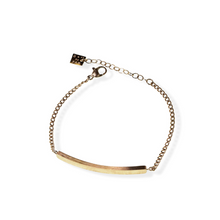 jj+rr Jules Bar Bracelet Rose Gold 2B7RG