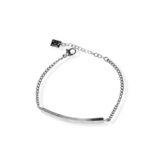 jj+rr Jules Bar Bracelet Silver 2B7S