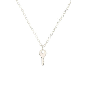 Kris Nations Key Necklace Silver N763-S