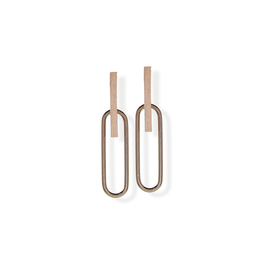 jj+rr Kylie Earrings Rose Gold 9E11RG