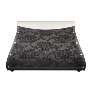 Wendy Stevens Lace Clutch Black