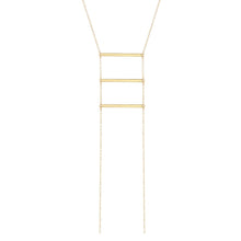 Kris Nations Ladder Necklace Gold N660-G