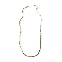 jj+rr Landry Serpentine Necklace Gold 3N11G